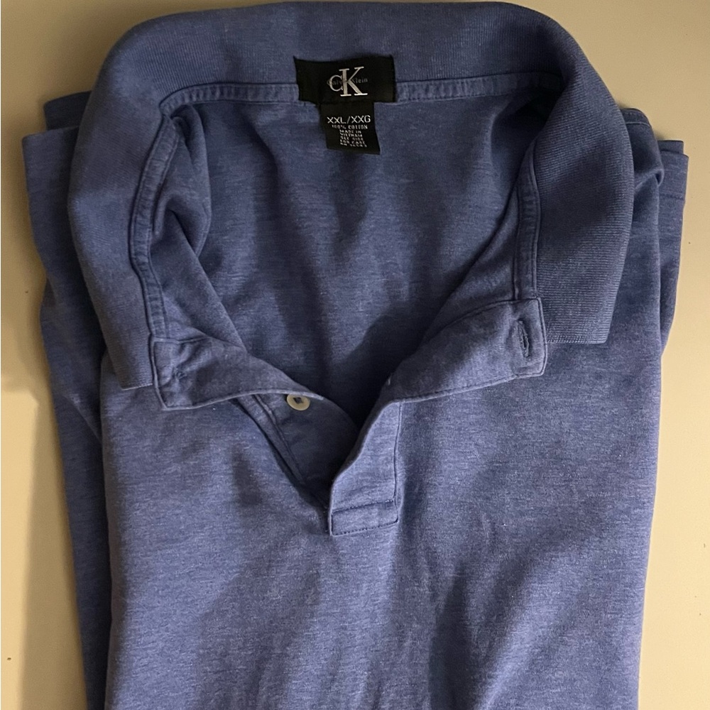 Calvin Klein Blue Polo Men’s XXL